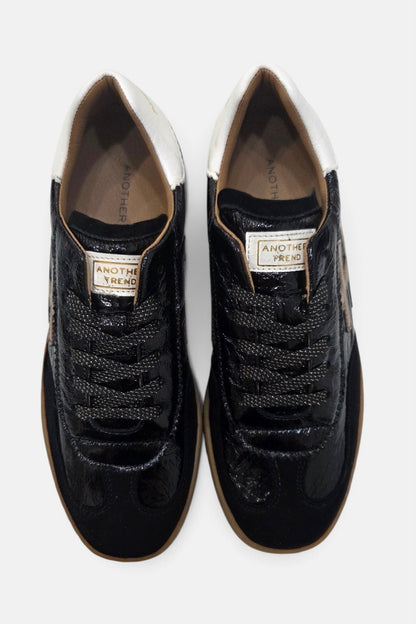 ANOTHER TREND BLACK TRAINERS
