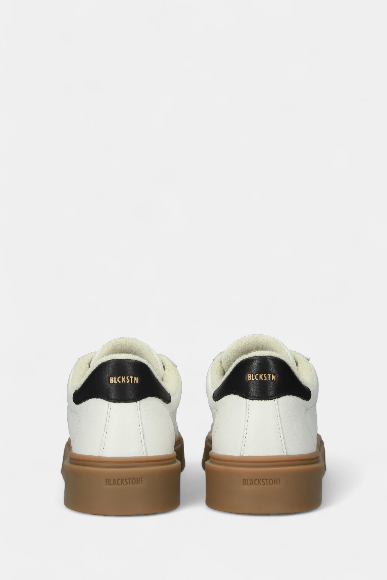 BLACKSTONE 280 WHITE LEATHER TRAINER