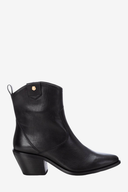 CARMELA 161776 BLACK LEATHER BOOT