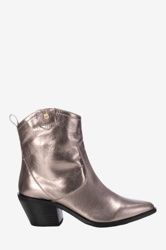 CARMELA 161776 PEWTER LEATHER BOOT