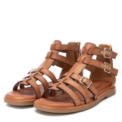 CARMELA 161397 TAN LEATHER GLADIATOR SANDAL