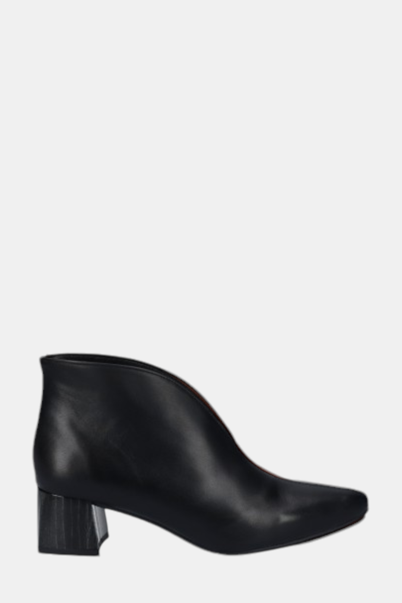 D'CHICAS 4879 BLACK LEATHER SHOE BOOT