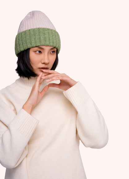 POWDER EMILY CREAM BEANIE HAT