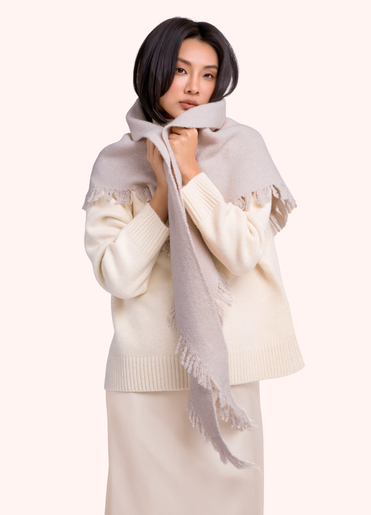 POWDER EMILY CREAM SHAWL SCARF