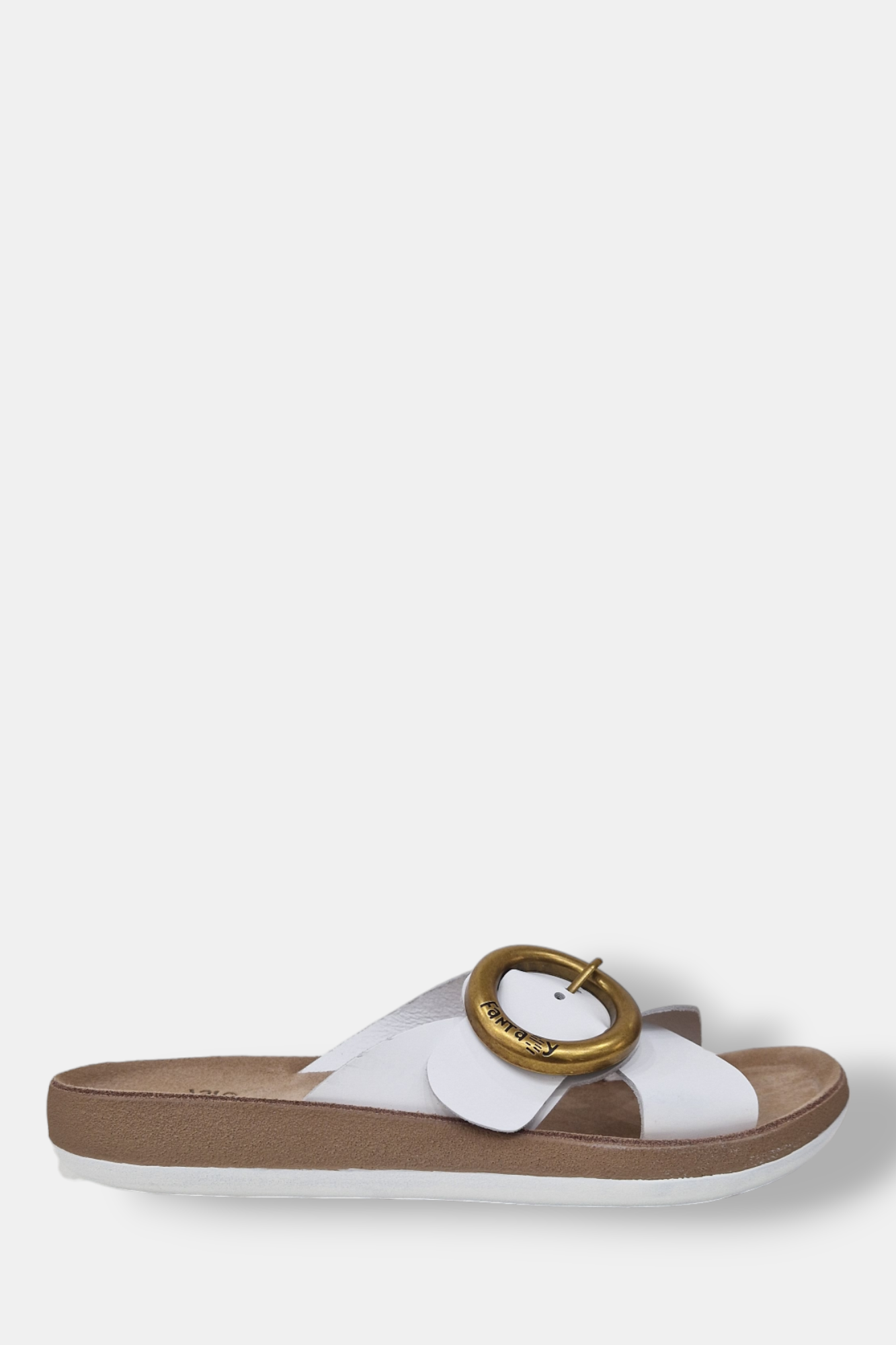 FANTASY SANDAL WHITE LEATHER SANDAL