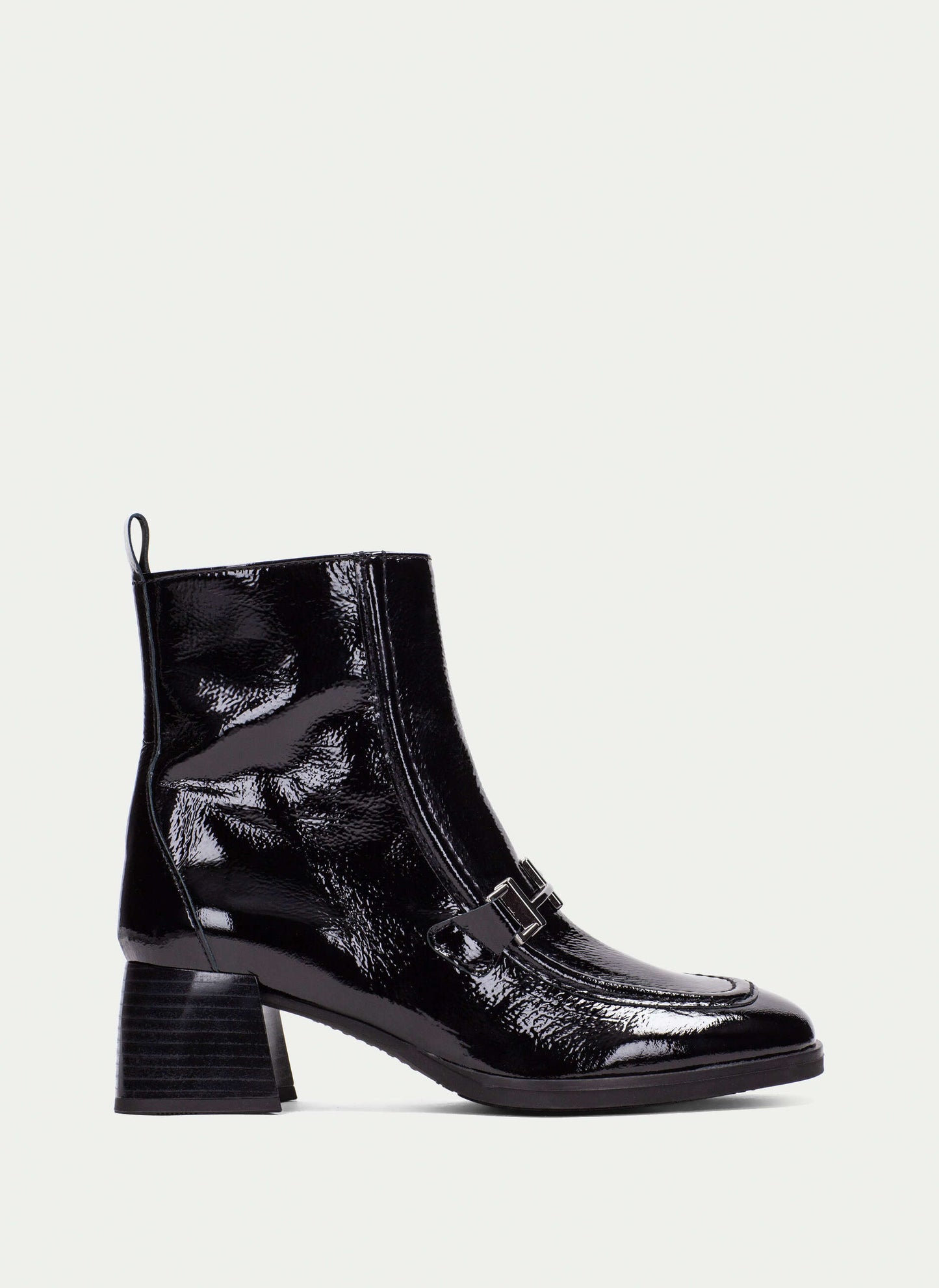 HISPANITAS 243727 BLACK PATENT LEATHER BOOT