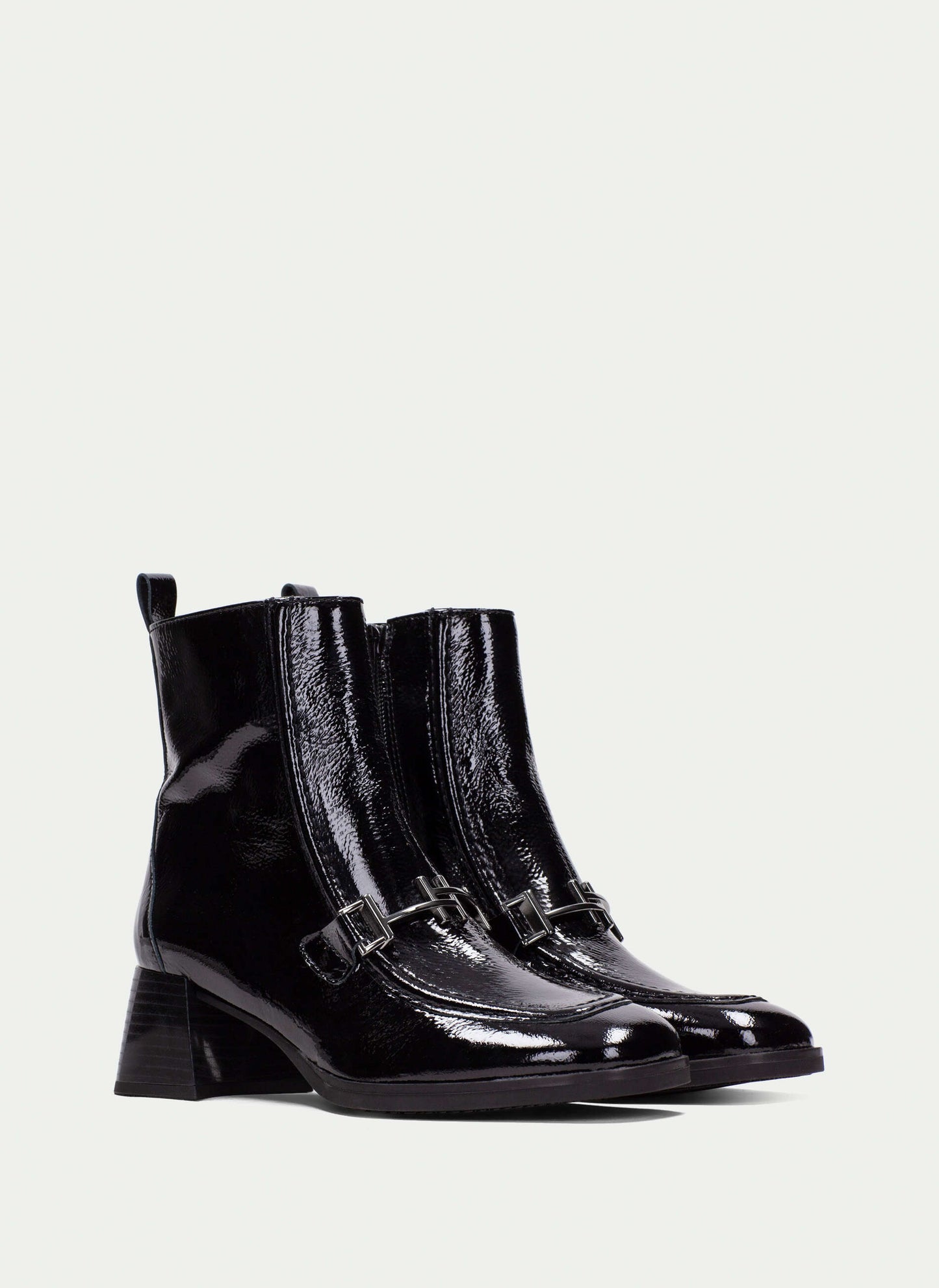 HISPANITAS 243727 BLACK PATENT LEATHER BOOT