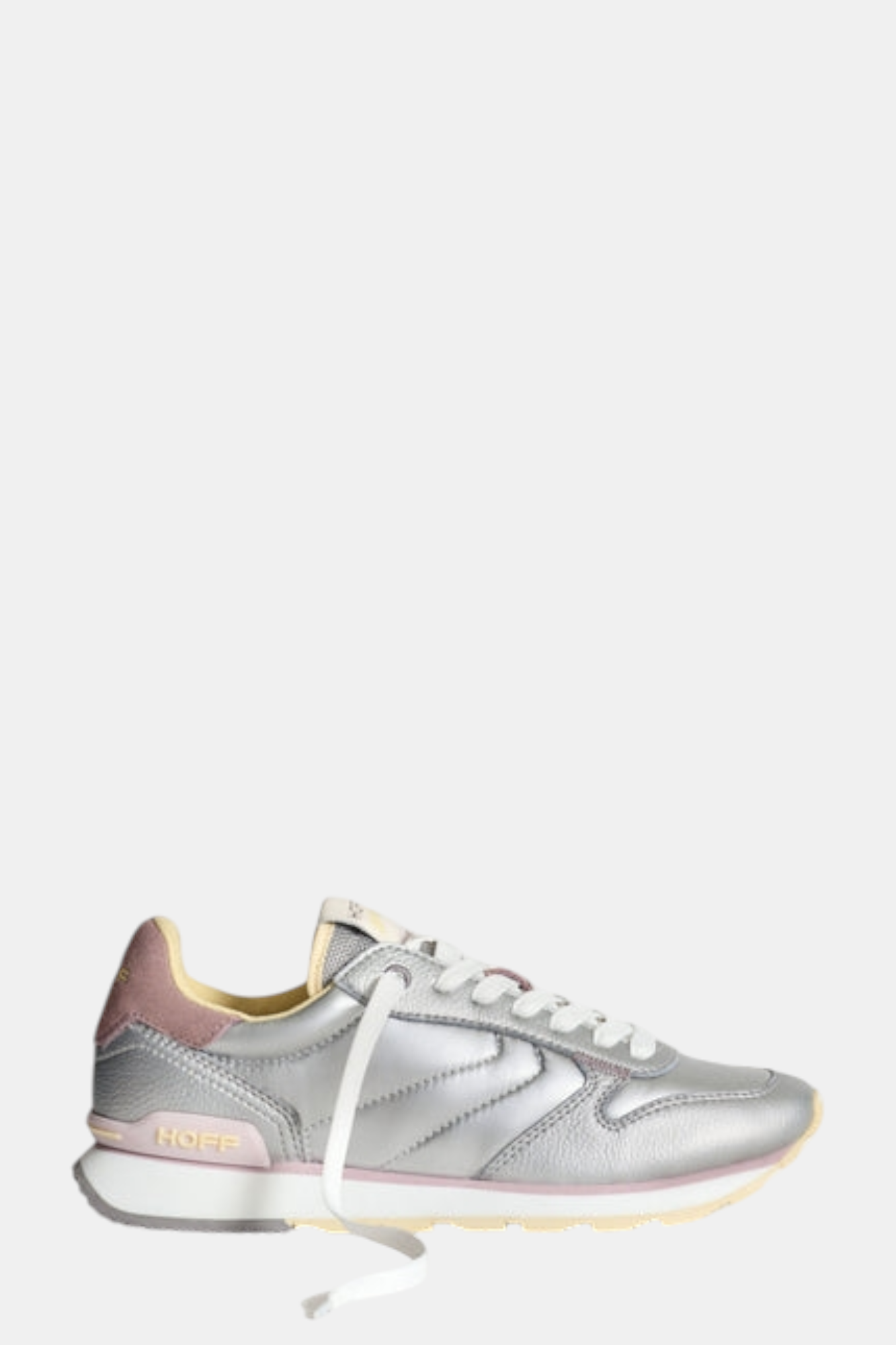 HOFF TIRYNS SILVER LEATHER TRAINER