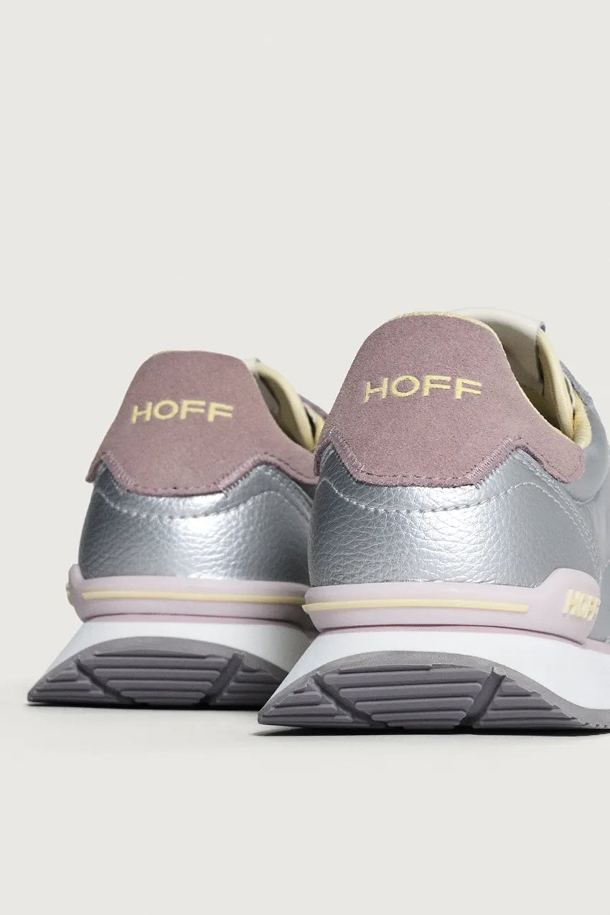 HOFF TIRYNS SILVER LEATHER TRAINER