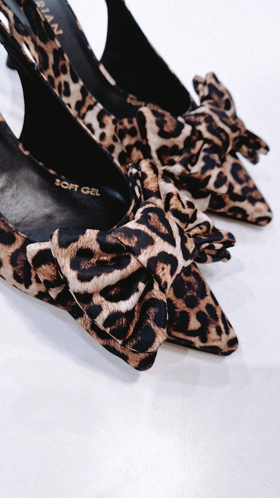 MARIAN 2212 LEOPARD BOW HEELS