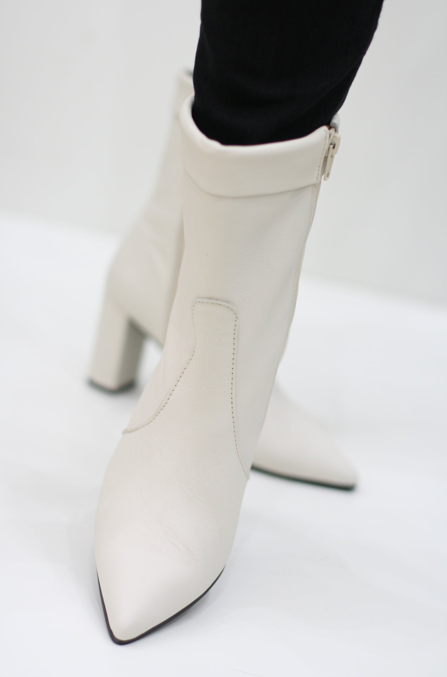 MARIAN 12605 WHITE LEATHER BOOT