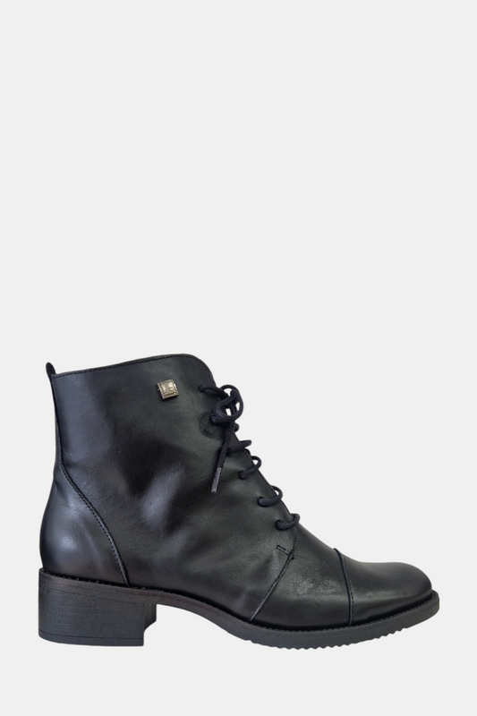 JOSE SAENZ 2180 BLACK LEATHER BOOT