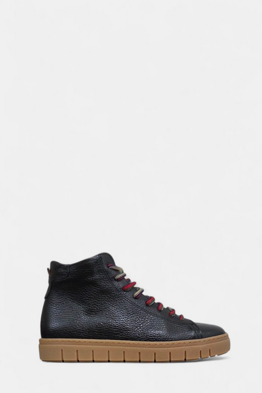 JOSE SAENZ RURAL BLACK LEATHER BOOTS