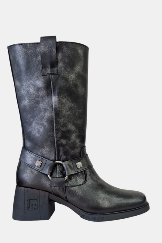 JOSE SAENZ 5438 PEWTER LEATHER BOOT