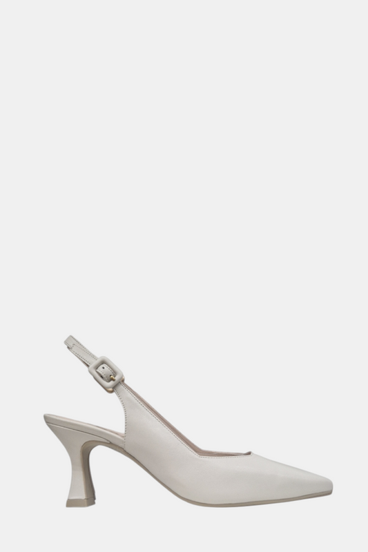 LODI JUCO COTTON CREAM HEEL