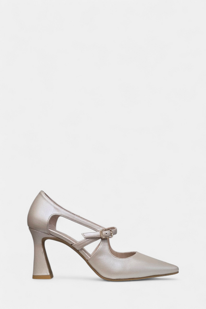 LODI RODENAS BLUSH LEATHER HEEL