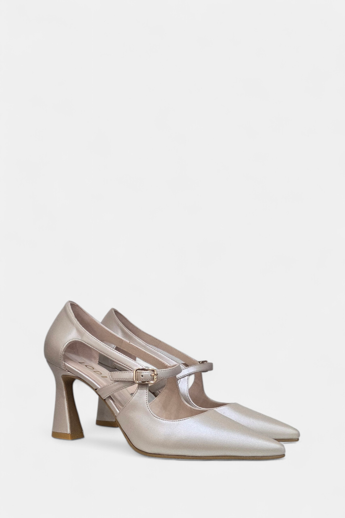LODI RODENAS BLUSH LEATHER HEEL