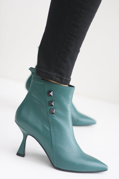 MARIAN 14806 GREEN LEATHER BOOT