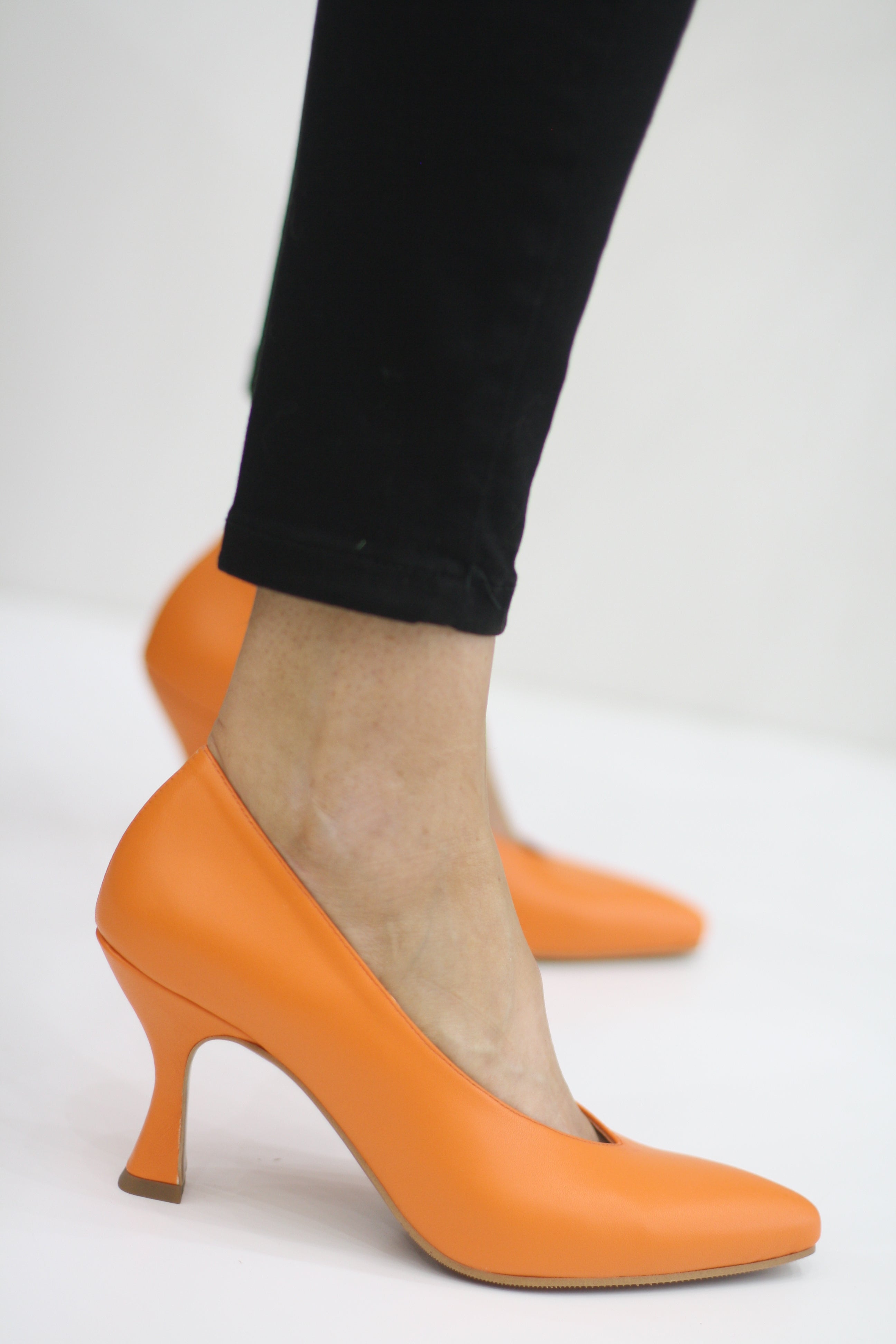 Orange heels ireland best sale