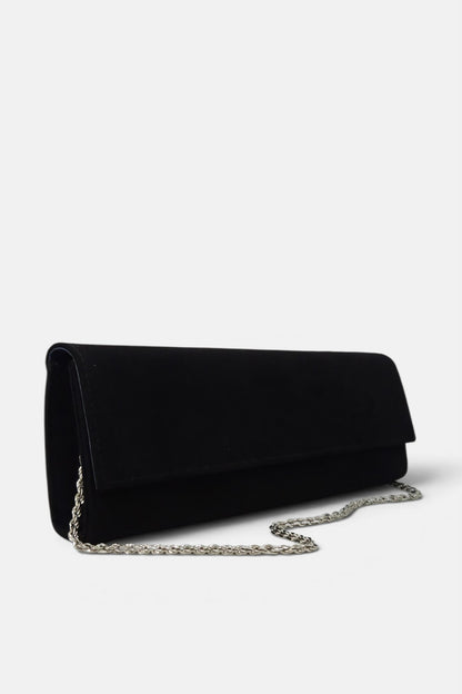 MARIAN BLACK SUEDE  BAG