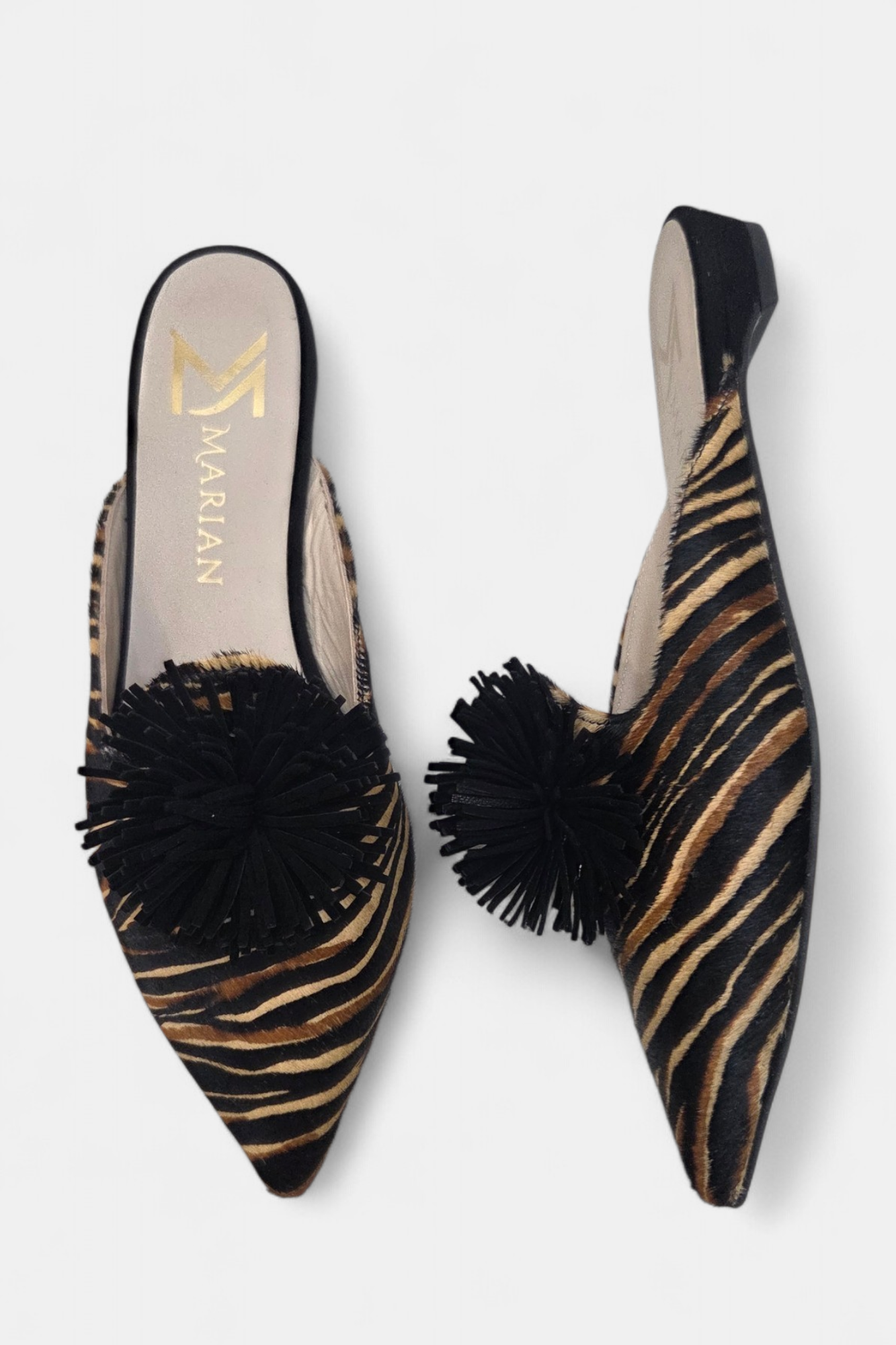 MARIAN 5403 PONYHAIR SLIDER LOAFER