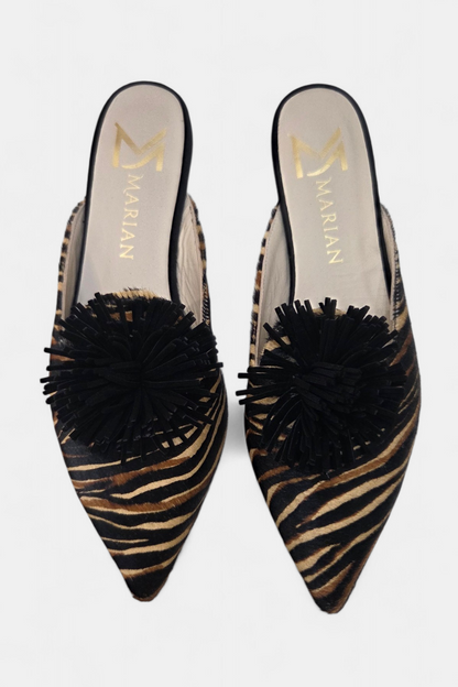 MARIAN 5403 PONYHAIR SLIDER LOAFER