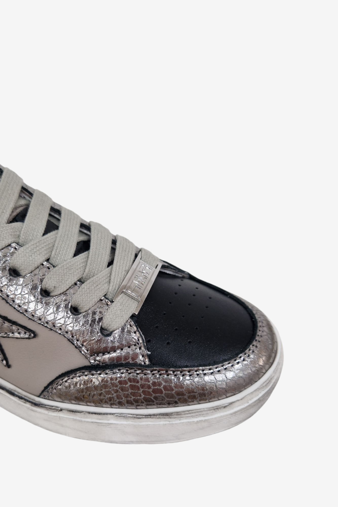 MELINE STARDUST PEWTER/GREY TRAINER