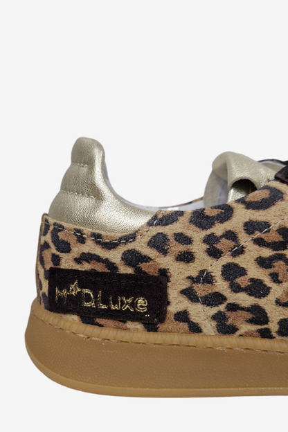 MELINE DONNA BROWN LEOPARD TRAINER