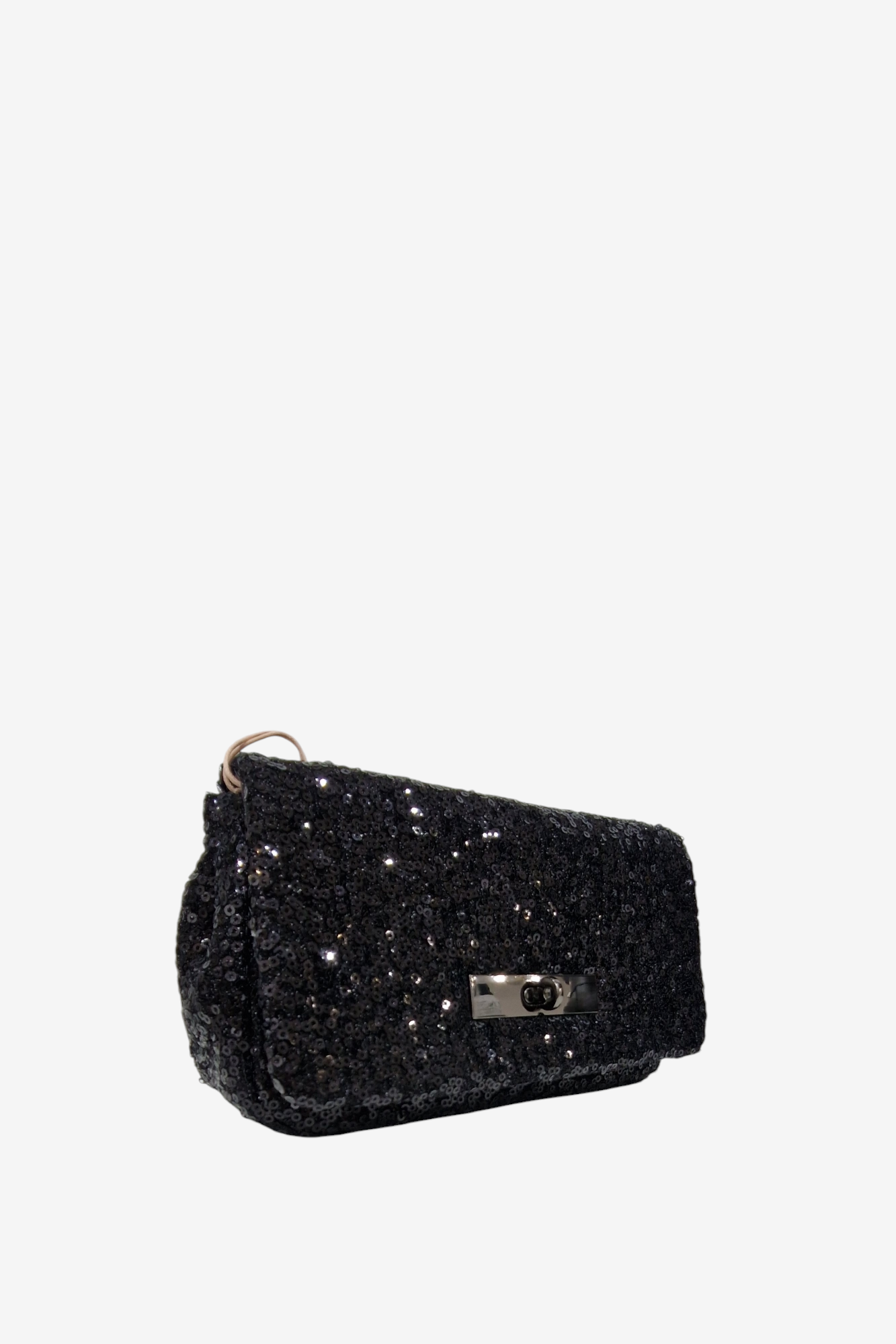 MENBUR 85752 BLACK SEQUIN BAG