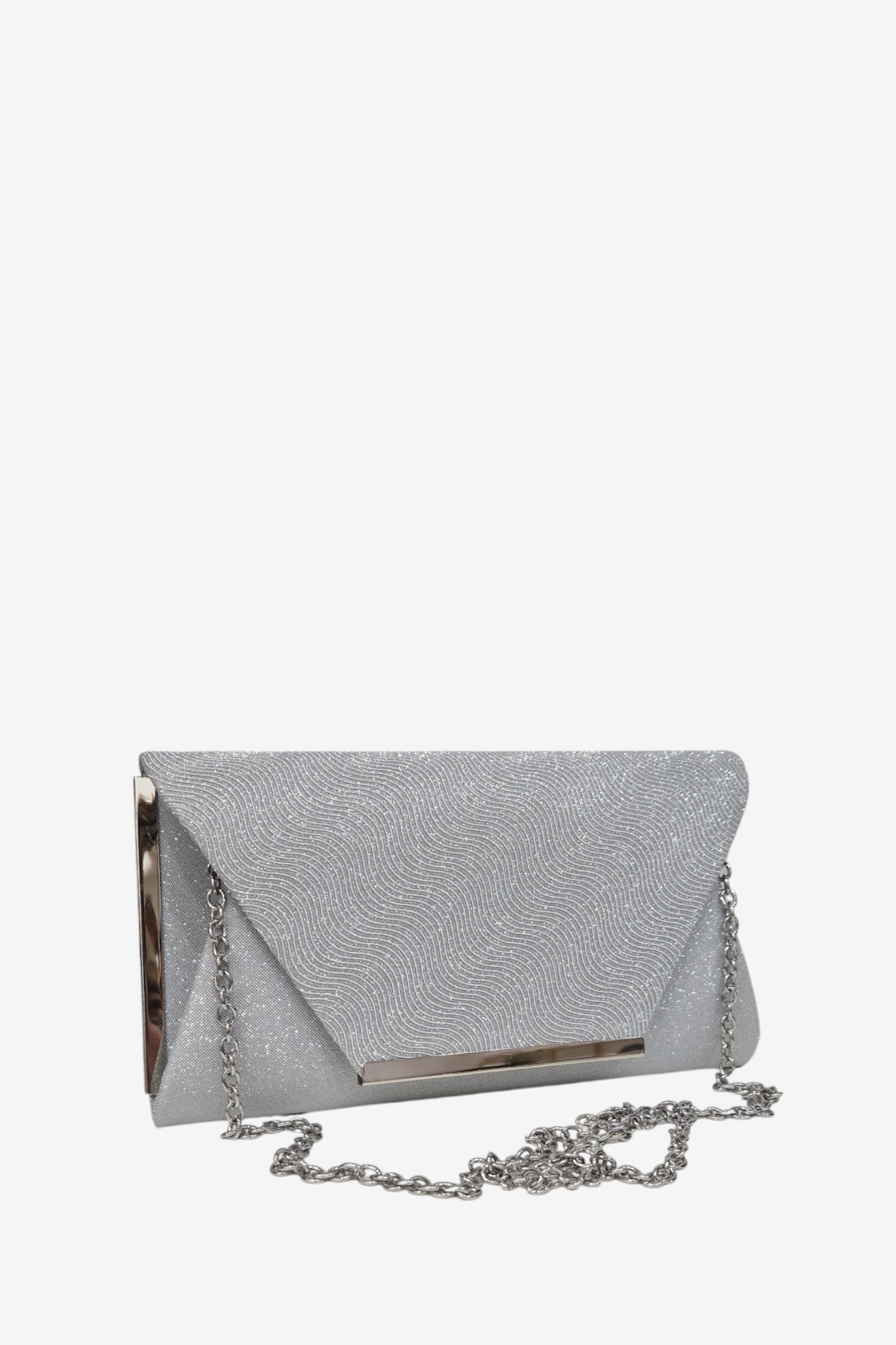 MENBUR SILVER CLUTCH