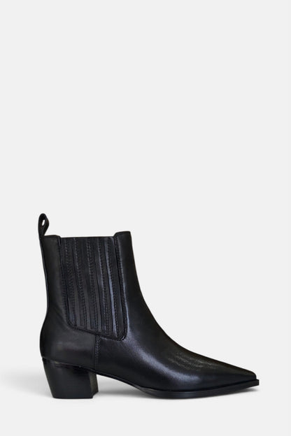 PEDRO ANTON LESLIE BLACK LEATHER BOOT