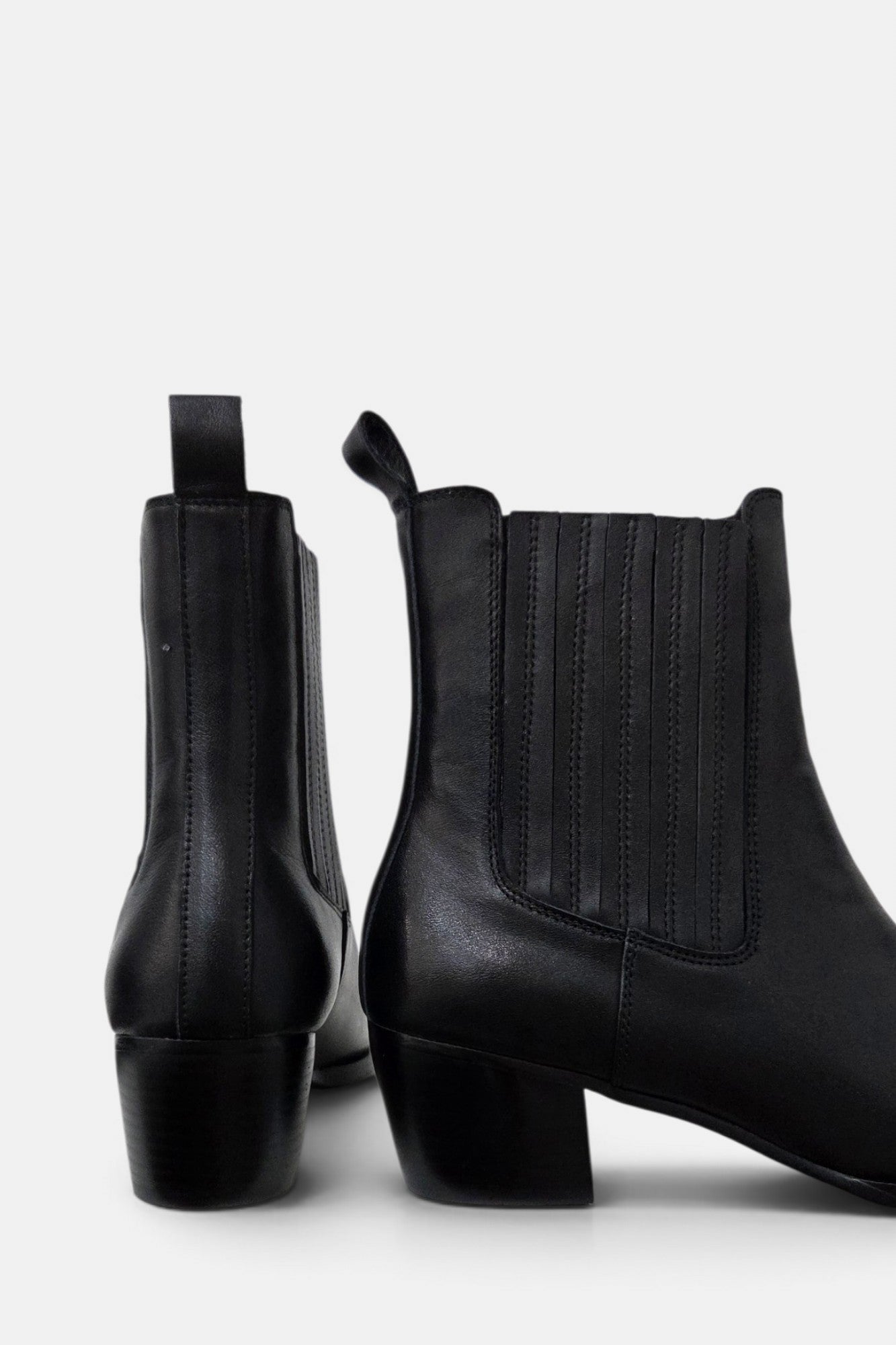 PEDRO ANTON LESLIE BLACK LEATHER BOOT