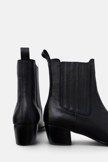 PEDRO ANTON LESLIE BLACK LEATHER BOOT