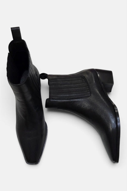 PEDRO ANTON LESLIE BLACK LEATHER BOOT