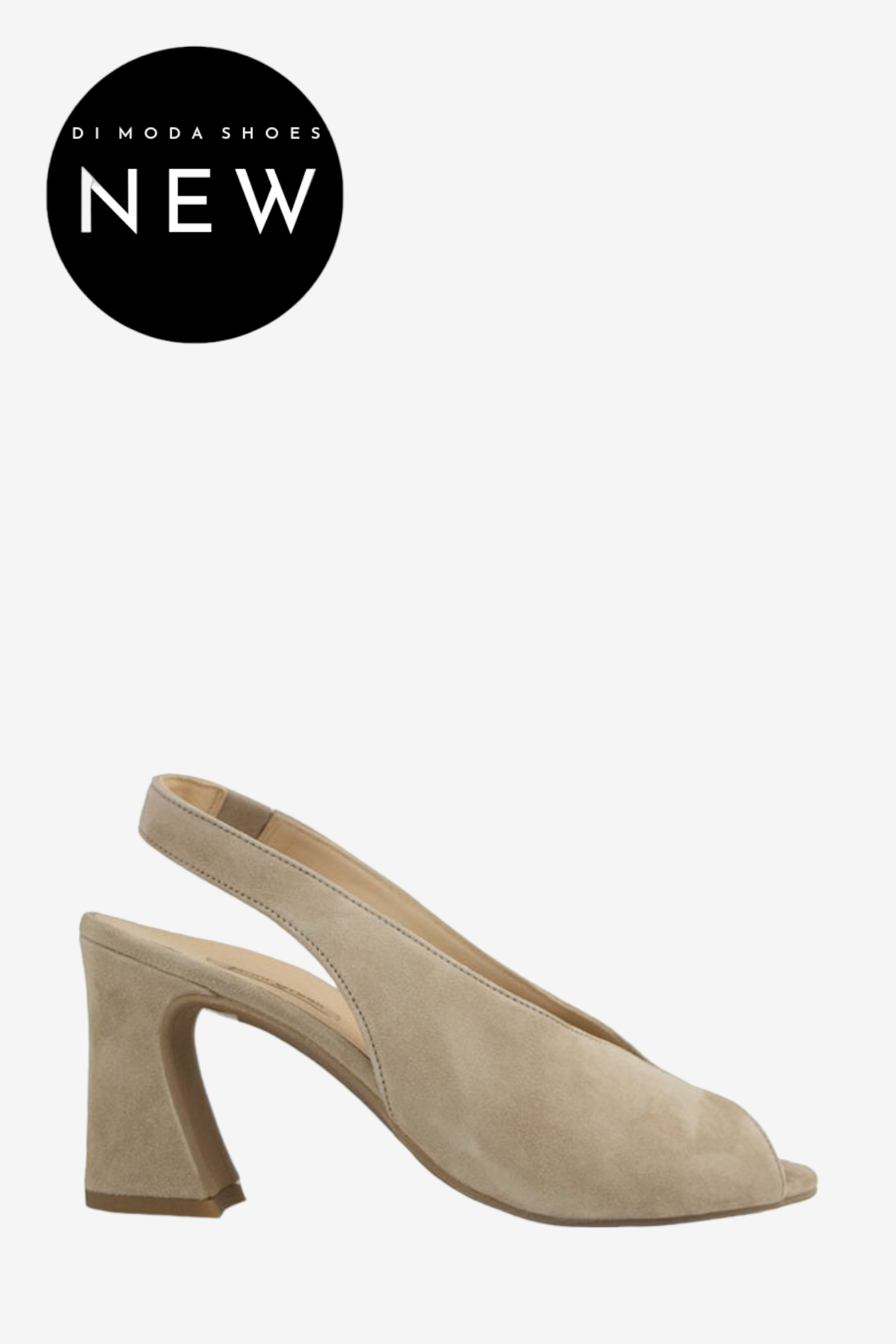 PAUL GREEN 6038 BEIGE SUEDE HEELS