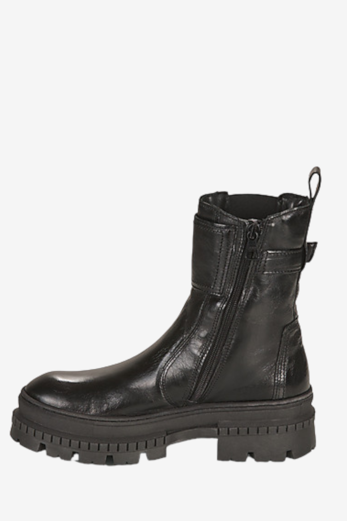 MJUS LUX 68205 BLACK LEATHER BOOT