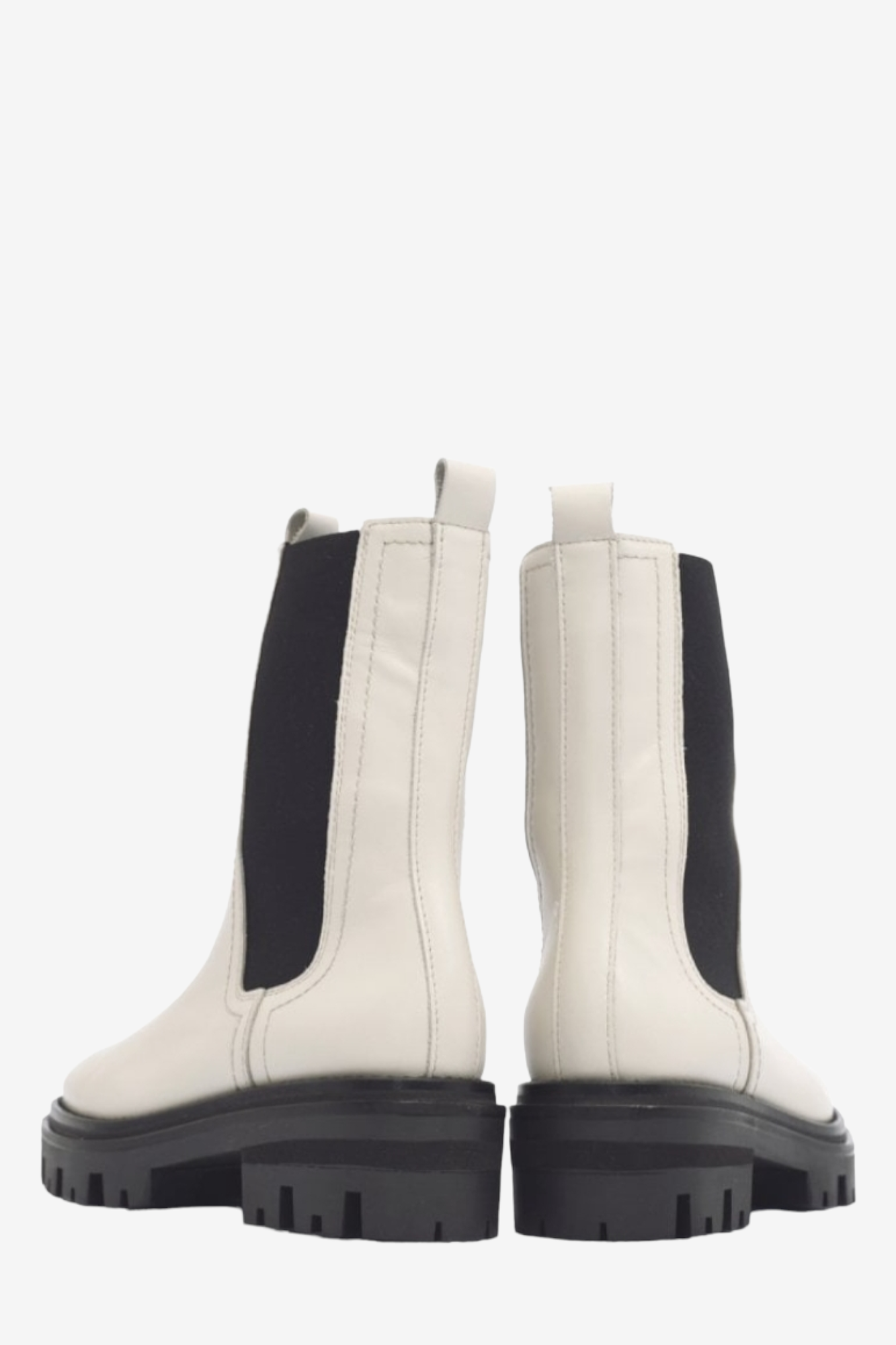 ALPE 2451 WHITE LEATHER CHELSEA BOOT