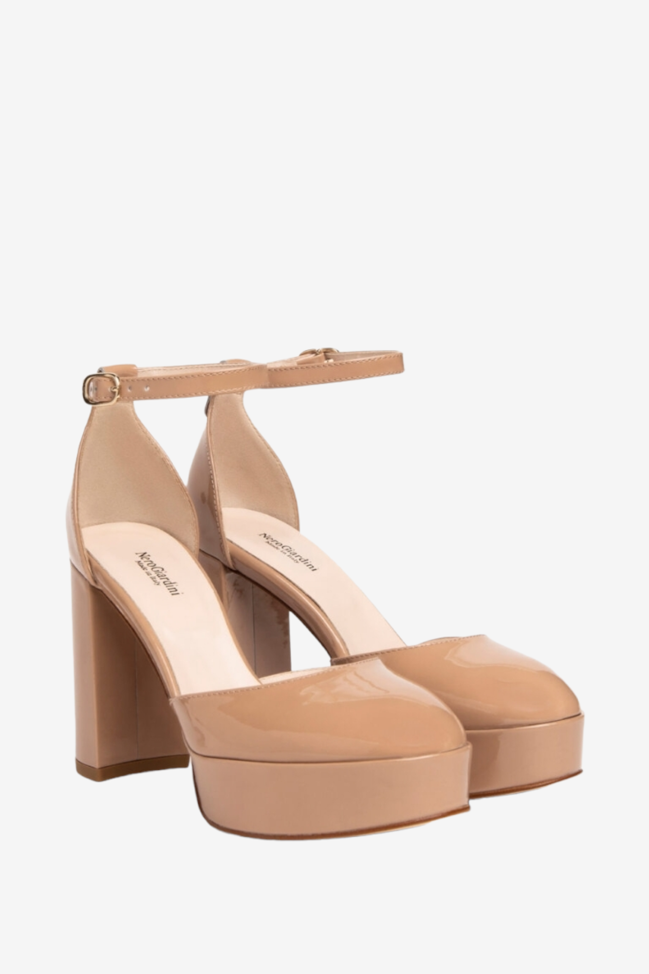 Nude platform shoe hotsell