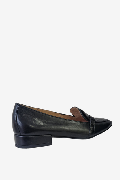 PAUL GREEN 2983 BLACK LEATHER LOAFER