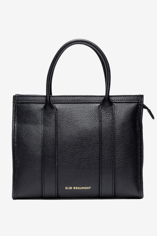 ELIE BEAUMONT LEATHER DAY BAG MIDI