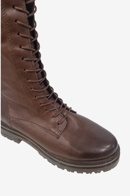 MJUS 90304 CHOCOLATE LEATHER BOOT
