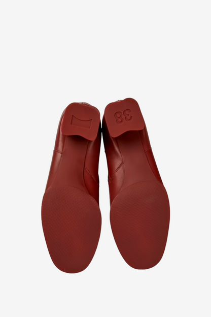 CAMPER RED LEATHER BOOT