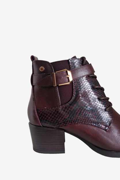 PATRIZIO COMO RAGUSA BURGUNDY BOOT