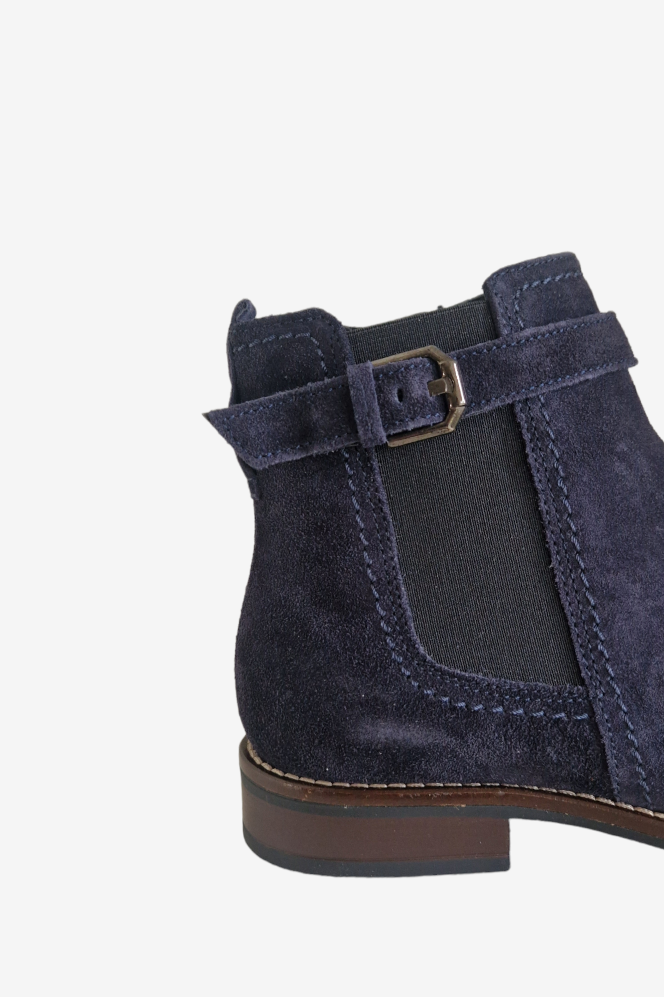 CARA JUMP NAVY SUEDE BOOT