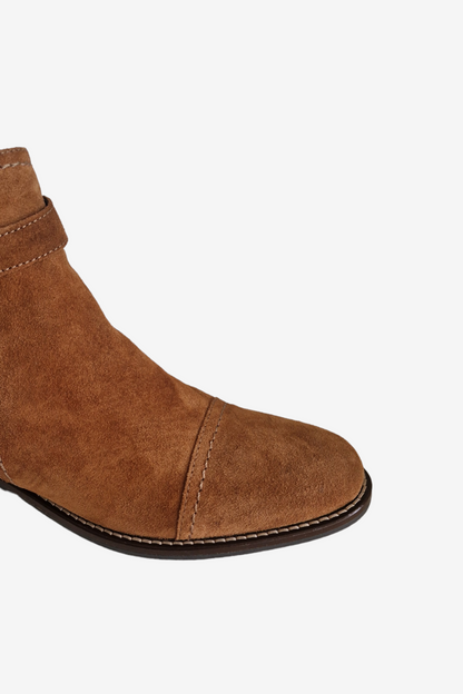 CARA JUMP TAN SUEDE BOOT