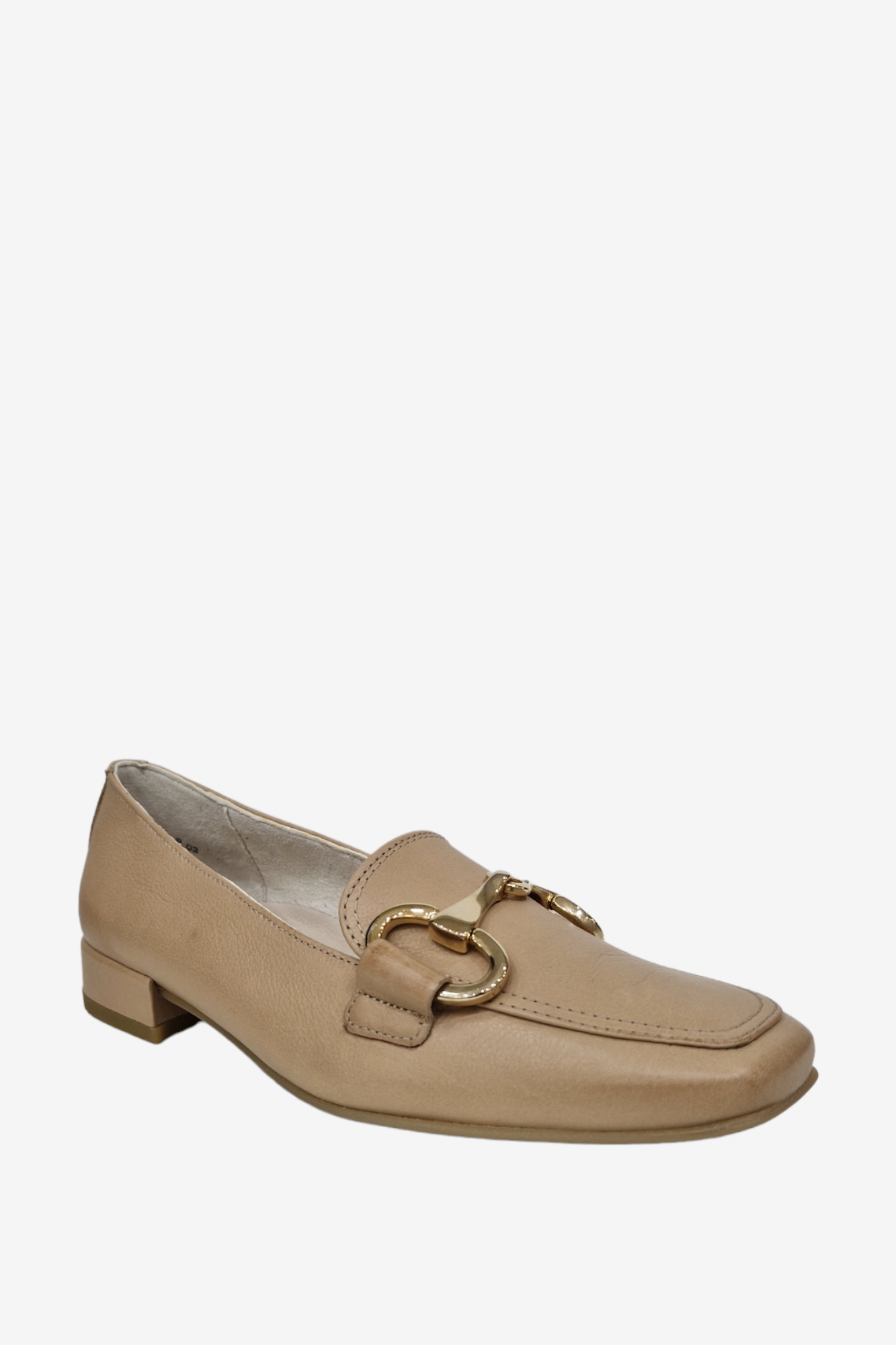 PAUL GREEN 2942 SAND LEATHER LOAFERS