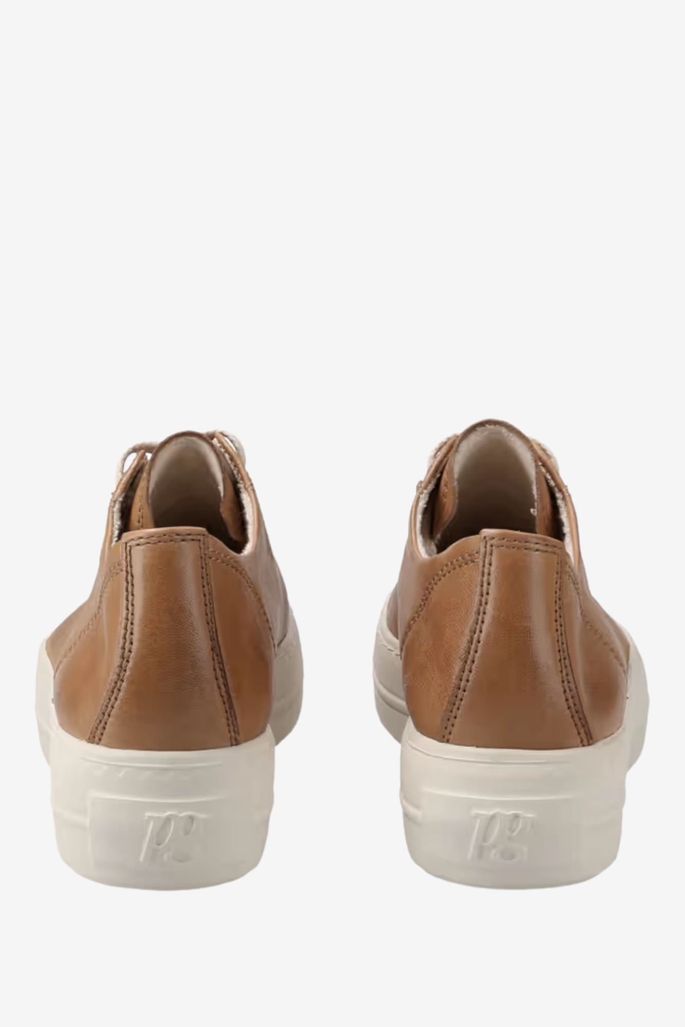 PAUL GREEN 4790 TAN LEATHER TRAINER