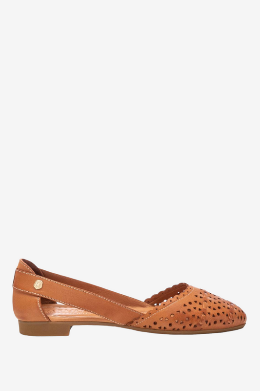 CARMELA 161581 TAN LEATHER PUMP