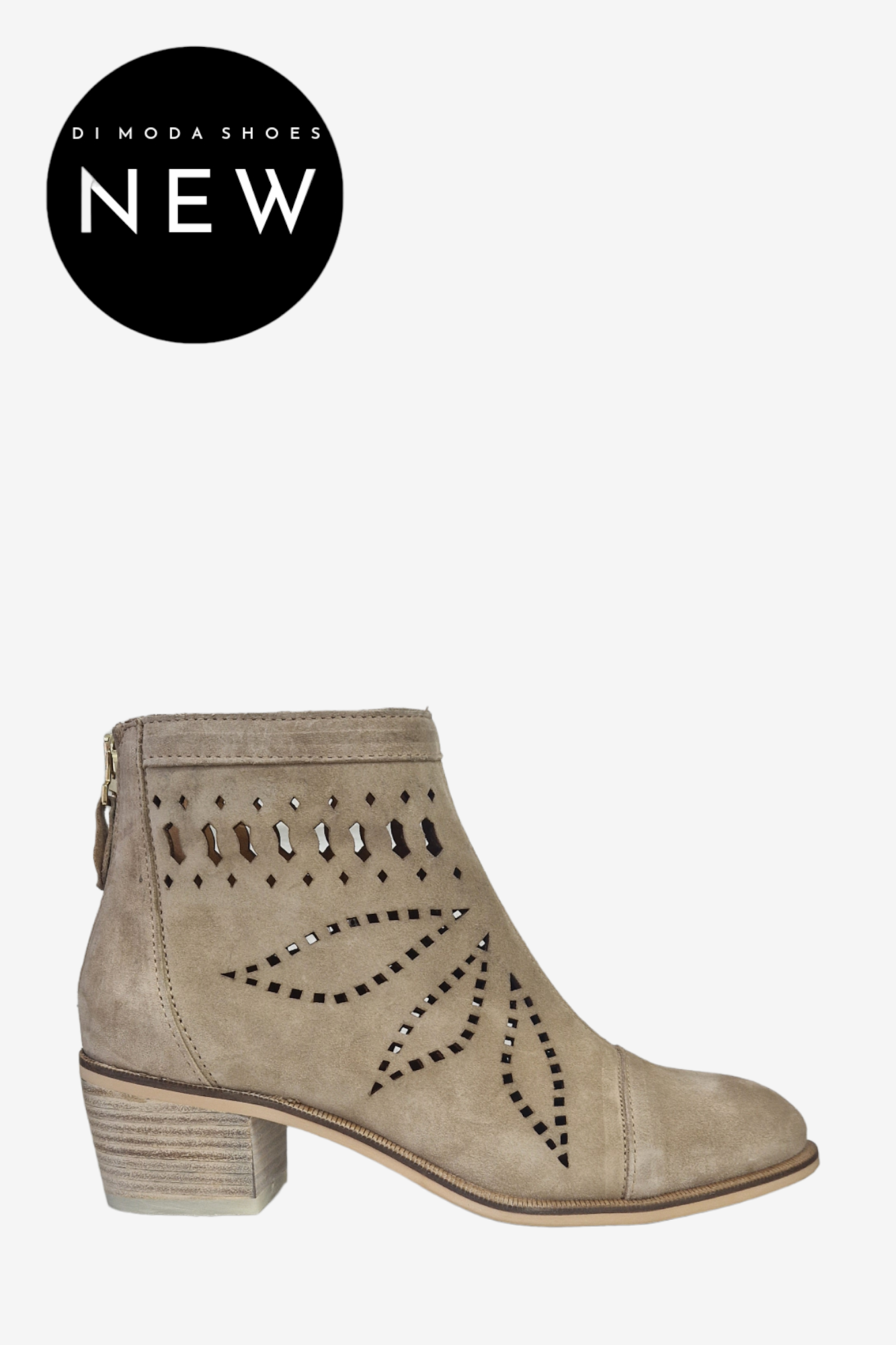 ALPE 5053 TAUPE SUEDE BOOT