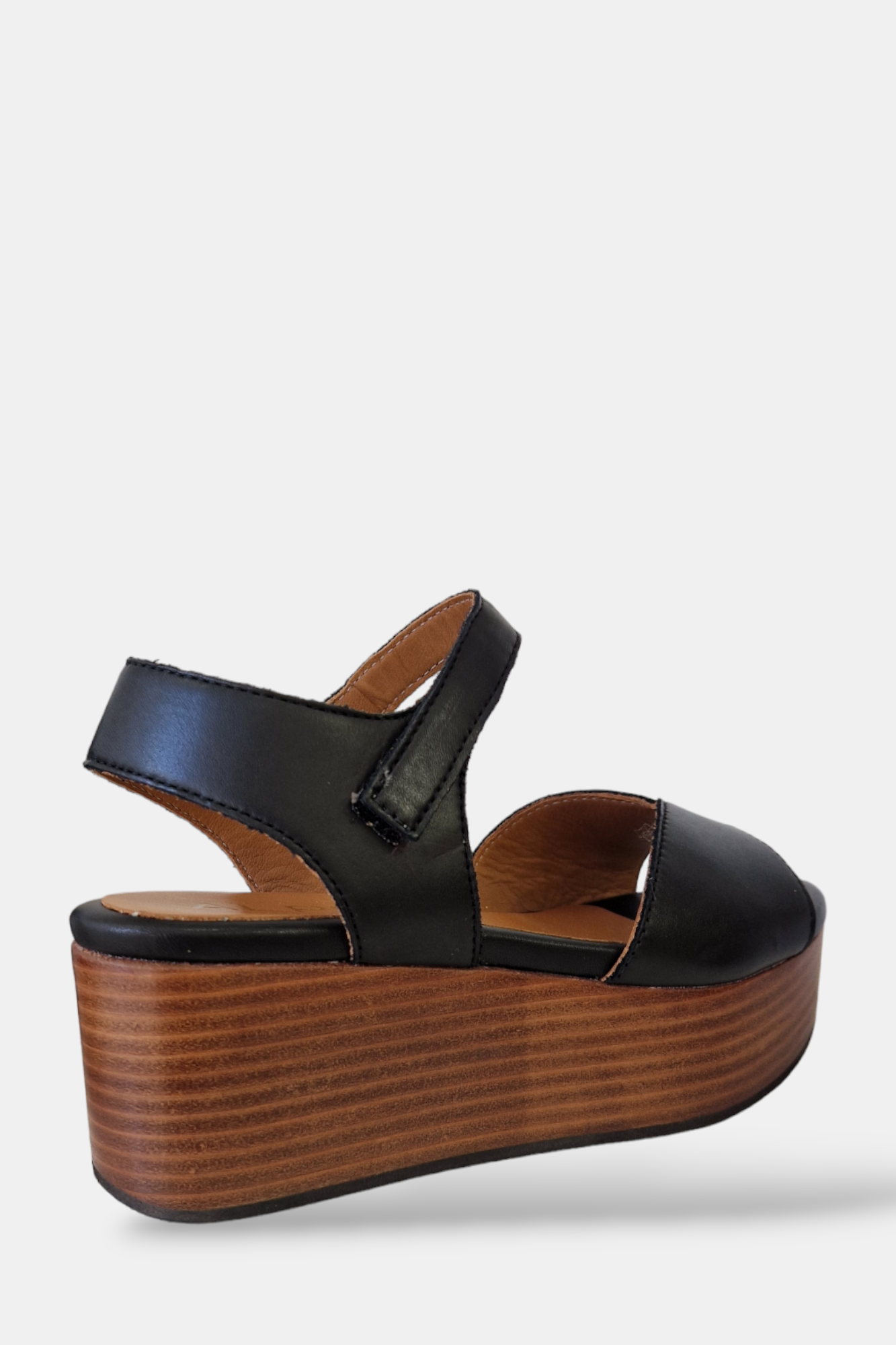 ALPE 5158 BLACK LEATHER SANDAL